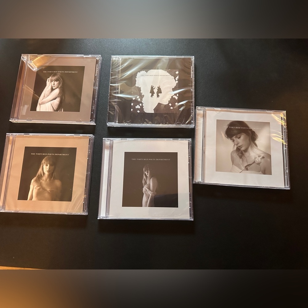 TTPD Acoustic CD Collection Bundle Taylor Swift The Tortured Poets Department